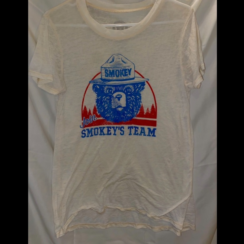 Vintage Smokey The Bear Short Sleeve Tee